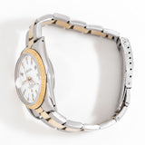 vintage rolex date automatic two tone ww, side of the case, on its side