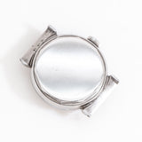 vintage movado watch case back shot