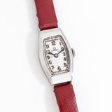 vintage omega ladies dial shot, on its back