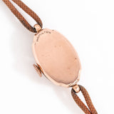 vintage hamilton ladies ww rose gold, case back