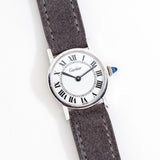 vintage cartier sterling silver ww, on its back