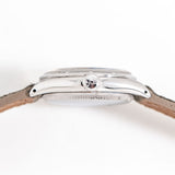 vintage rolex op waffle dial ww, crown close up