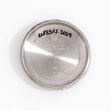 vintage rolex op waffle dial ww, interior case back