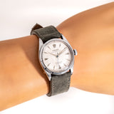 vintage rolex op waffle dial ww, wrist shot
