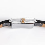 vintage bulova square-shaped ww, crown shot