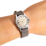 vintage guebelin ww, wrist shot close up