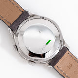 vintage lecoultre wrist alarm ww, case back