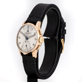 vintage heuer ww, side view with crown shot