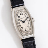 vintage hamilton ladies ww, on its back