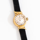 vintage omega hooded lugs ladies watch, on its back