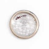 vintage rolex speedking ww, interior case back