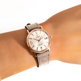 vintage omega rg filled ww, wrist shot close up