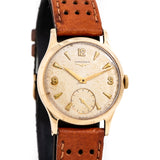 vintage longines yellow gold ww