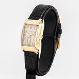 vintage movado ww, side view with crown