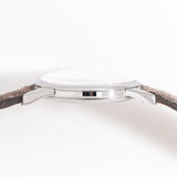 vintage omega ww, side view of case