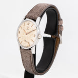 vintage omega ww, side view with crown