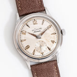 vintage lecoultre auto ww, on its back
