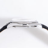 vintage omega seamster ww, side of the case