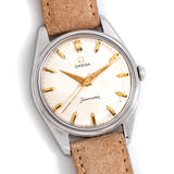 vintage omega seamaster ww, on its back