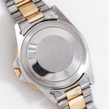 vintage rolex gmt twotone ww, case back