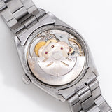 vintage rolex oyster perpetual black dial ww, movement shot