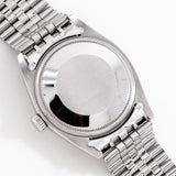 vintage rolex date auto ww, case back