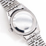 vintage rolex datejust ss ww, case back