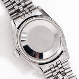 vintage rolex datejust ss ww, caseback