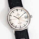 vintage omega deville ww, on its back