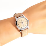 vintage omega seamaster calendar ww, wrist shot close up