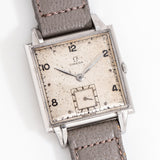 vintage omega square-shaped ww, on its back