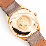 vintage rose gold omega seamaster ww, case back