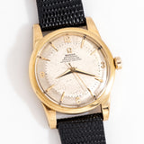 1952 Vintage Omega Chronometre Ref. 2520 Solid 18K Yellow Gold Watch (# 15926)