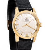 1952 Vintage Omega Chronometre Ref. 2520 Solid 18K Yellow Gold Watch (# 15926)