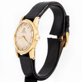 1952 Vintage Omega Chronometre Ref. 2520 Solid 18K Yellow Gold Watch (# 15926)