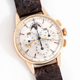 vintage universal Genève tri compax ww, on its back