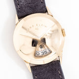 vintage lord elgin jump hour ww, on its back