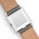 case back image of the omega square shaped watch