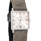vintage omega square-shaped watch