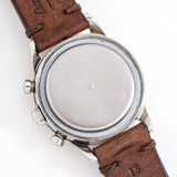 vintage movado chronograph interior shot